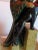 Vintage Mid 20th Century Stately Standing Black Panther Lamp Continental Art Co For Sale - Image 10 of 10