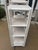 Palm Beach Chic Wicker & Bamboo Etagere For Sale - Image 9 of 12