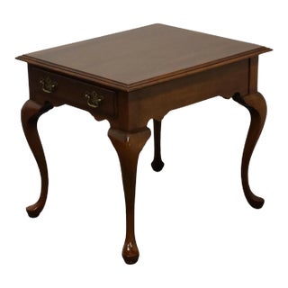 Knob Creek Solid Cherry Traditional Style 22" Accent End Table 31-8109 For Sale
