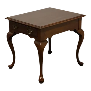 Knob Creek Solid Cherry Traditional Style 22" Accent End Table 31-8109