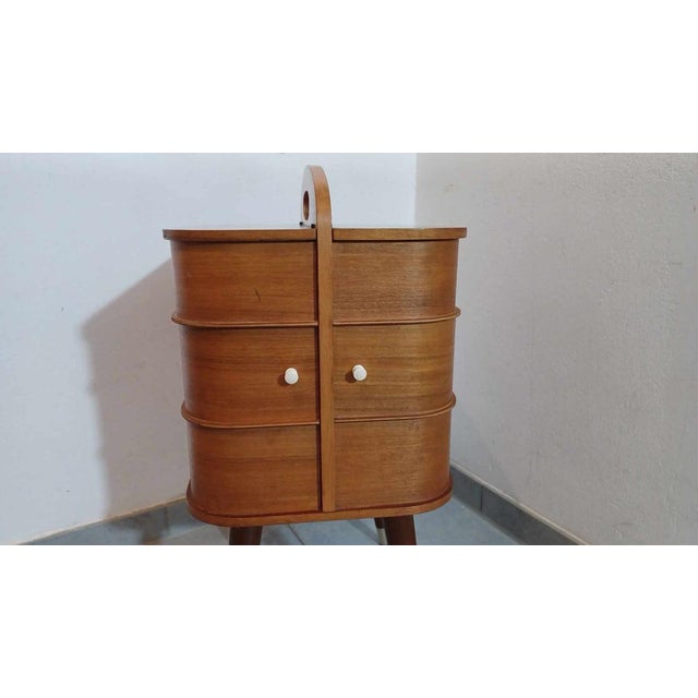 Danish Sewing Box in Teak, 1960s For Sale - Image 17 of 18