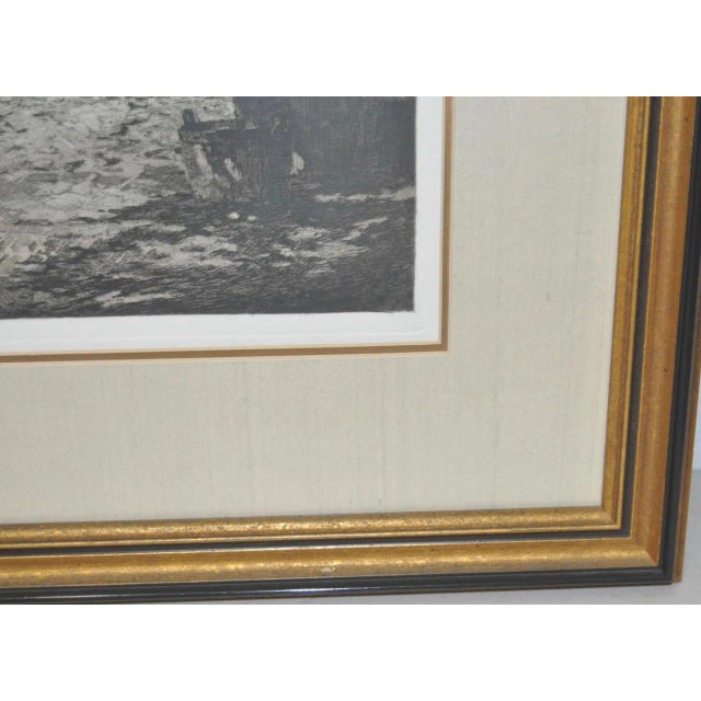 Luigi Kasimir "Seebenstein Castle, Austria" Estate Signed Etching With Aquatint For Sale - Image 9 of 12