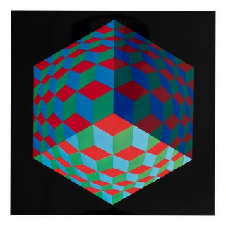 Victor Vasarely, HAT VI, Photogravure For Sale