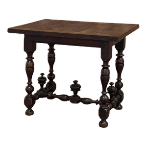 18th Century Rustic Henri II End Table