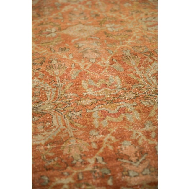 Textile Vintage Distressed Mahal Carpet - 6'11" x 9'7" For Sale - Image 7 of 10
