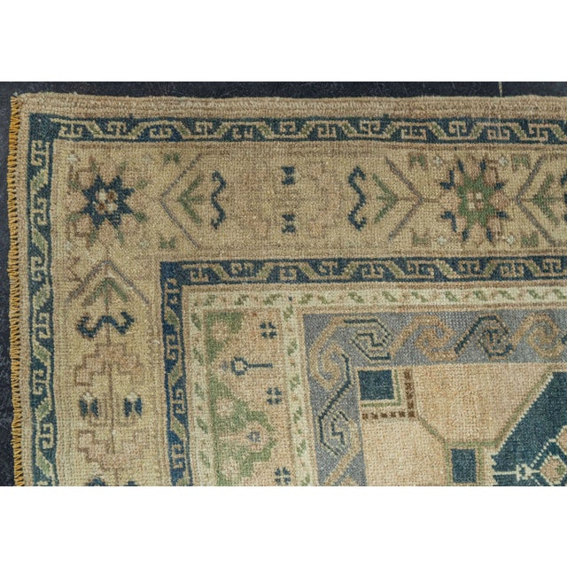 Early 21st Century Turkish Vintage Rug 4'10" x 9'1" #20812 For Sale - Image 5 of 8