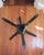 This most unique 1960s tripod wood table base.is incredible. Geometric. I absolutely love this piece. We are offering it...