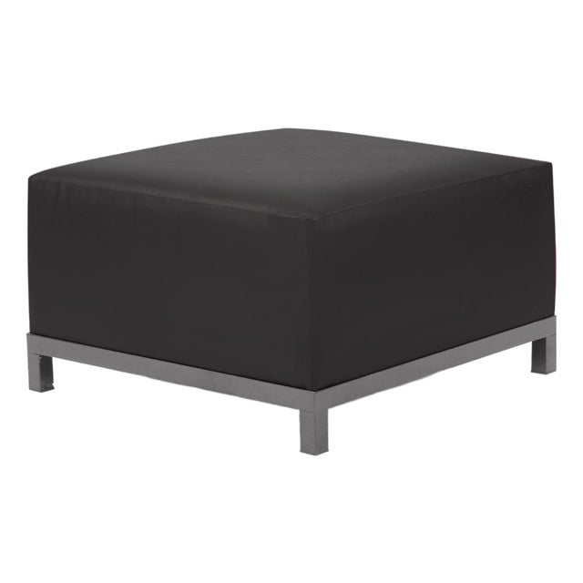 Axis Ottoman Atlantis Black Titanium Frame For Sale