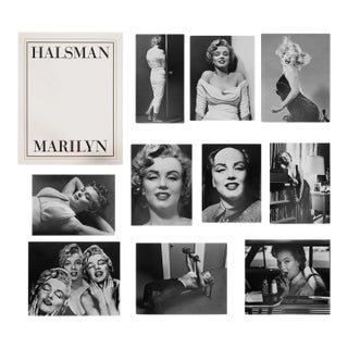 Rare Complete Marilyn Monroe Editioned Portfolio by Philippe Halsman For Sale