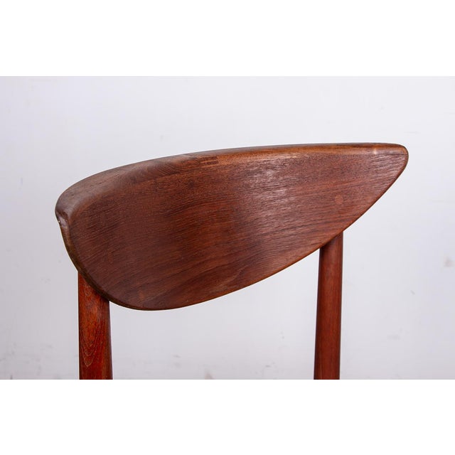 Søborg Møbelfabrik Danish Model 316 Chairs in Teak and Seagrass by Peter Hvidt and Orla Molgaard-Nielsen for Soborg Mobelfabrik, 1960s, Set of 6 For Sale - Image 4 of 18