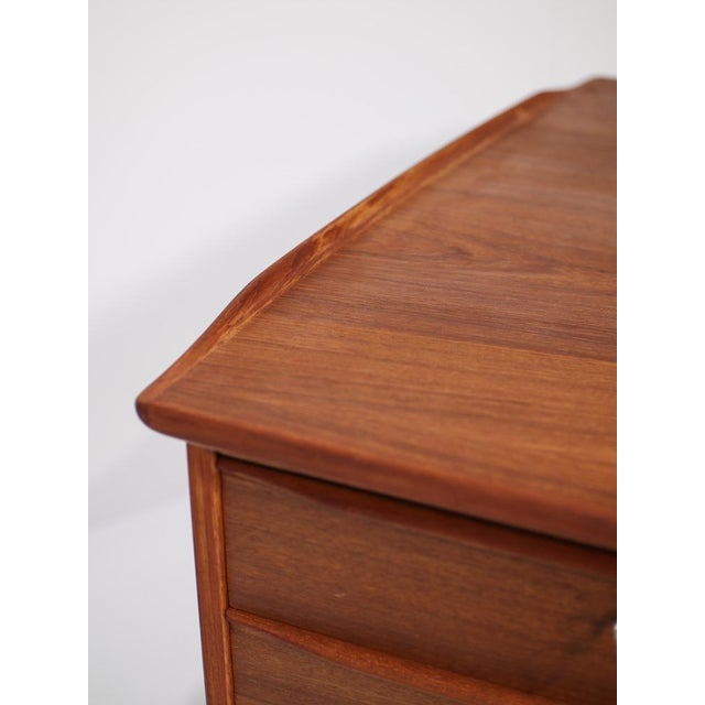 Boomerang Freestanding Desk by Peter Lovig Nilsen for Løvig, Denmark, 1965 For Sale - Image 9 of 18