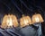 Mid-Century Modern Pendant Lights in Brass and Amber-Colored Frosted Glass from Doria, Set of 3 For Sale - Image 12 of 15