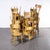 French Honey Beech Bentwood Dining Chairs from Baumann, 1950s, Set of 6 For Sale - Image 12 of 17