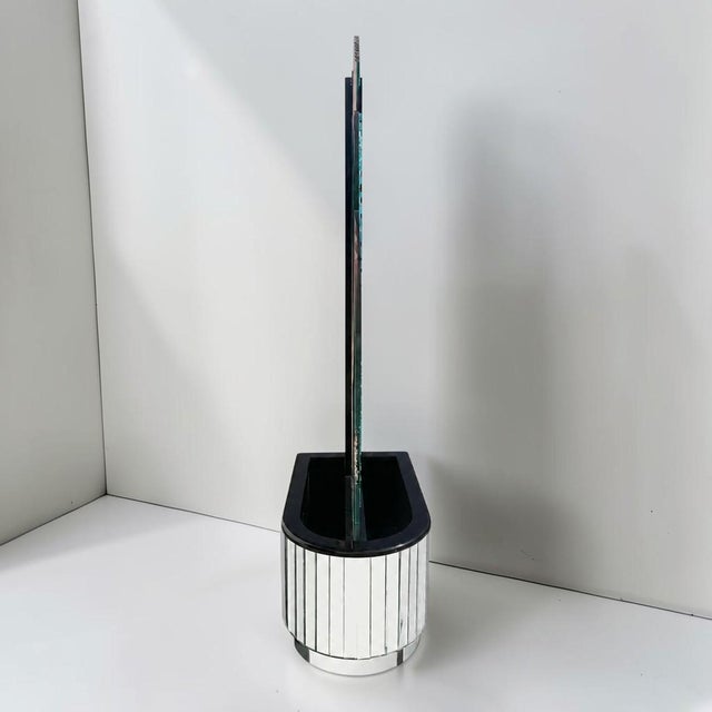 1990s Giz Studio Massive Art Deco Glass Floor Sculpture For Sale - Image 11 of 13