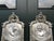 Mid 20th Century Mid-20th Italian Rococo Silver Beech Mirror Pair Full Length Floor For Sale - Image 5 of 18