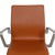2000 - 2009 Oxford Office Chair in Walnut Aniline Leather by Arne Jacobsen, 2000s For Sale - Image 5 of 17