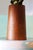 1960s Marshall Studios M191 Lamp Matte White With Sky Blue Brushed Glaze C. 1980s For Sale - Image 5 of 8