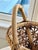 Wood Bamboo & Rattan Hand Woven Basket For Sale - Image 7 of 11