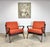 Mid Century Danish Modern Poul Jensen Z Chair Style Lounge Chairs Restored For Sale - Image 12 of 12