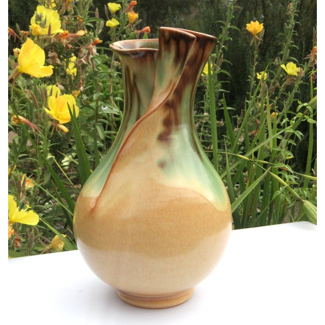 A masterful mid-century studio pottery vase and signature creation, from acclaimed Spanish ceramicist Manuel (Marcel)...