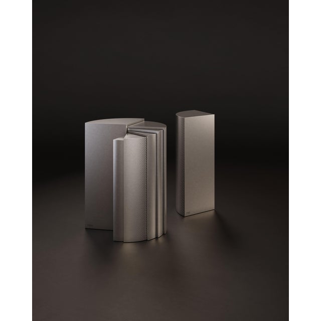 Drawing inspiration from New York’s iconic Seagram Building, the Seagram side table captures the rhythmic geometry and...