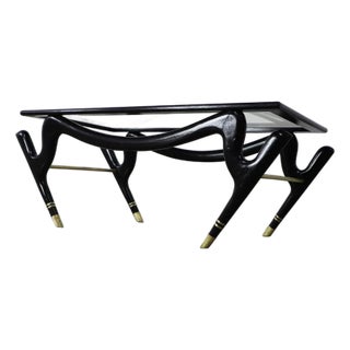 1950s Amazing Floating Coffee Table Attributed to Eugenio Escudero For Sale