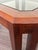 Vintage Italian Coffee Table in Wood with Smoked Glass Top, 1970s For Sale - Image 14 of 16