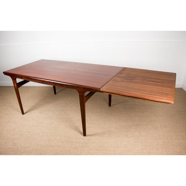 Danish Extendable Teak Dining Table by Johannes Andersen for Uldum Mobelfabrik, 1960 For Sale - Image 12 of 13