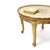 Vintage Louis XV Round Table, 1930s, in Worn conditions. Designed 1920 to 1949