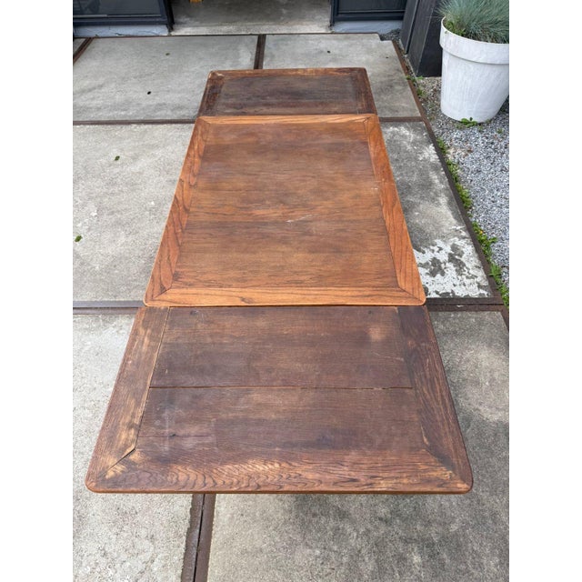 Antique Spanish Revival Refectory Table in Walnut by Tell City Furniture, 1910 For Sale - Image 5 of 10