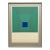 Josef Albers Vintage 1971 Limited Edition Hand Signed " P-Blue " Framed Mid Century Modernist Exhibition Silkscreen Print For Sale