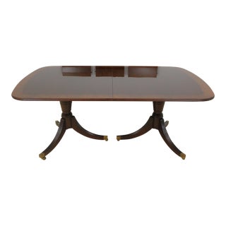 Baker Duncan Phyfe Mahogany Dining Room Table For Sale