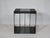 Mid-Century Modern Space Age Vinyl Stand in Smoked Acrylic Glass, 1970s For Sale - Image 3 of 16