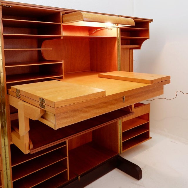 Magic Box Desk from Ateliers Genestar, 1960s For Sale - Image 4 of 16