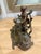 Antique French Art Nouveau Figural Double Inkwell For Sale - Image 4 of 8