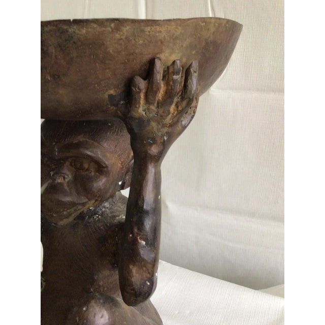 1950s Bronze Monkey Bowl For Sale - Image 10 of 13