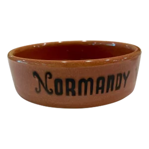 Vintage Normandy Village Ashtray or Dish Souvenir From Normandy France