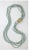 Kai-Yin Lo 5 Strand Cultured Pearl Necklace 14 Kt Gold and Diamond Clasp For Sale - Image 9 of 10