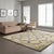 2020s 9x12 Gisell Beige Classic Floral Modern Hand Knotted Wool Carpet Rug For Sale - Image 5 of 7