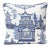 Textile Schumacher Double-Sided Pillow in Nanjing Print For Sale - Image 7 of 8