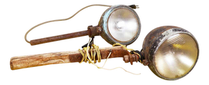 Vintage Metal Work Lamps
