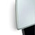 Modern Minimalist Split Circle Wall Mirror With Black Center For Sale - Image 9 of 11