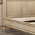 Wood Antique Country French Louis XVI Stripped Oak Full-Size Bed For Sale - Image 7 of 18