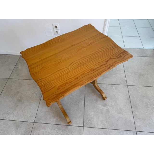 Brown Gründerzeit Rural Sewing Table For Sale - Image 8 of 12