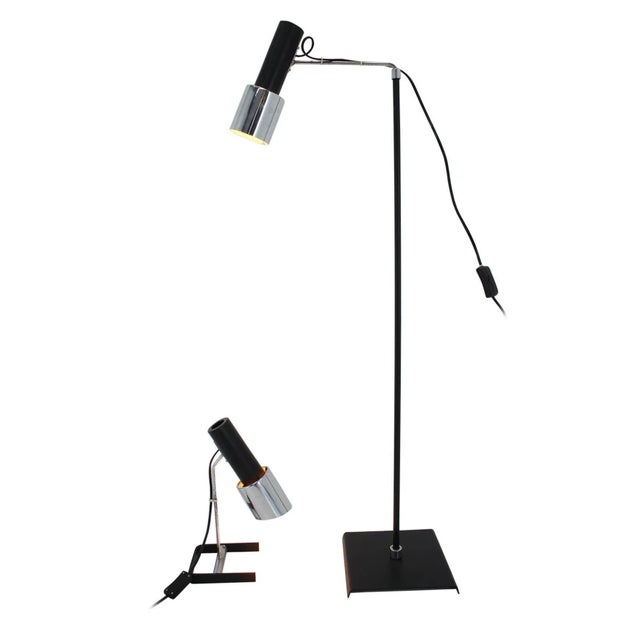 Mid-Century Floor and Table Lamps, 1960s, Set of 2 For Sale - Image 10 of 10