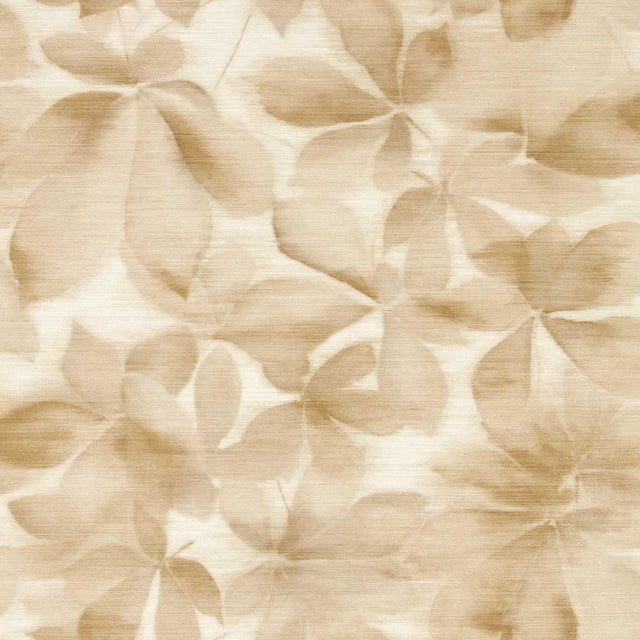 Harlequin Grounded Wallpaper in GoldenLight/Parchment - a Sample For Sale