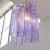 1990s Tronchi Chandelier in Purple Wisteria, Italy, 1990s For Sale - Image 5 of 11