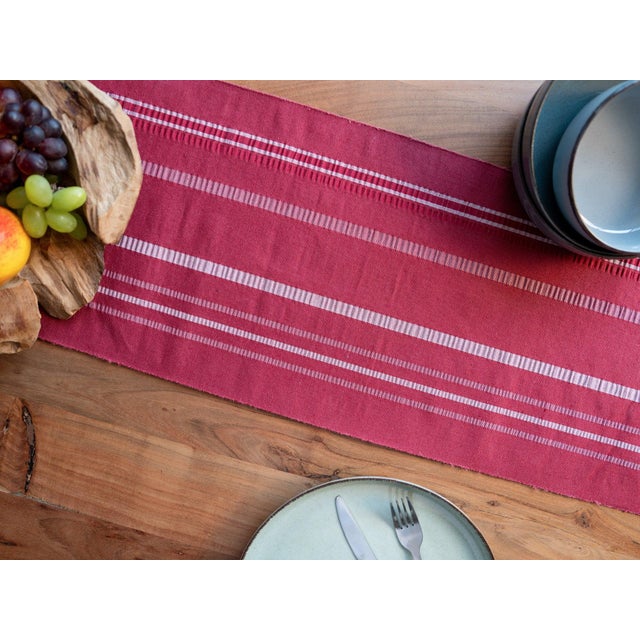 Japanese Ceremonial Silk Table Runner by Renaras For Sale - Image 4 of 5