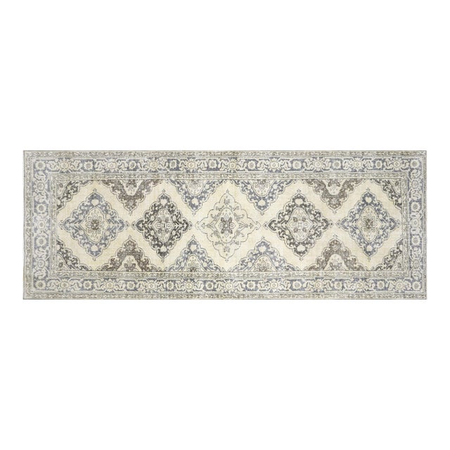 1960s Turkish Oushak Rug For Sale