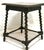 Antique English Petite Barley Twist Wood Accent End Side Table For Sale - Image 4 of 9